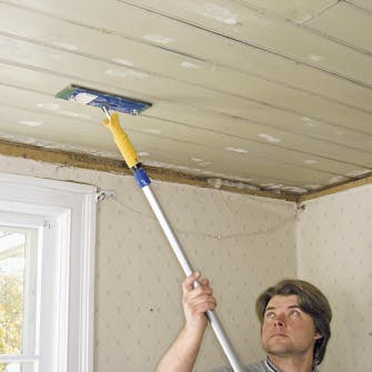 Måla paneltak Måla paneltak